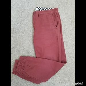 Vans chino joggers